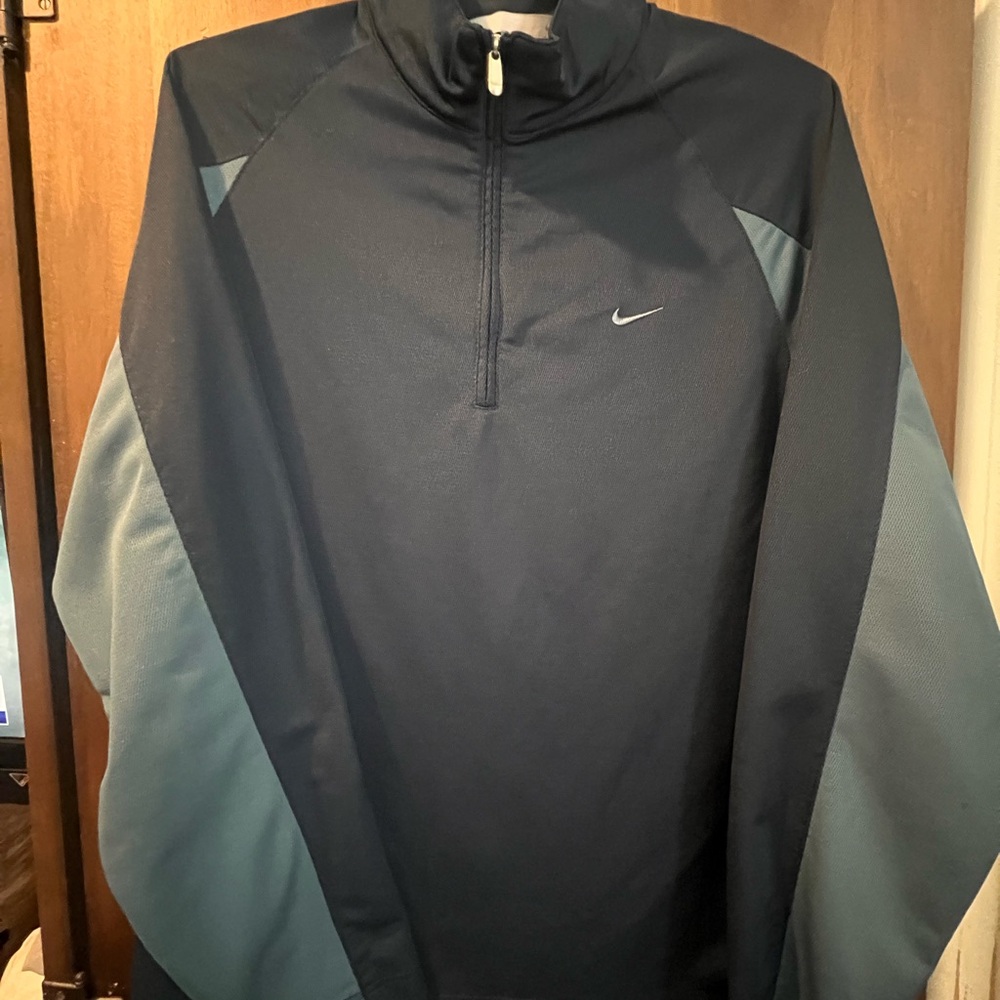 Nike Navy Blue Zip-Up Jacket